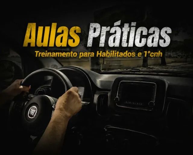 Aulas Práticas p/ CNH e Habilitados Perca o medo dirigir. 