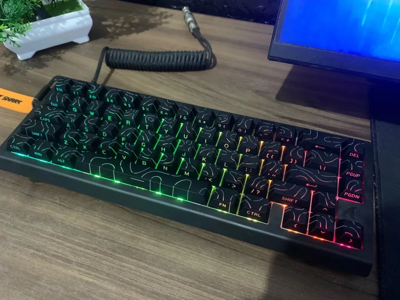 Teclado Magnético Attack Shark X68HE - Foto 3