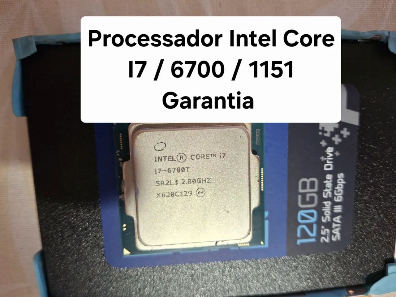 Processador Intel Core I7 6300 / 1151 - Garantia 