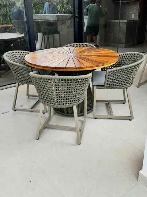Poltronas e Cadeiras Para Jantar Corda Náutica  - Foto 2
