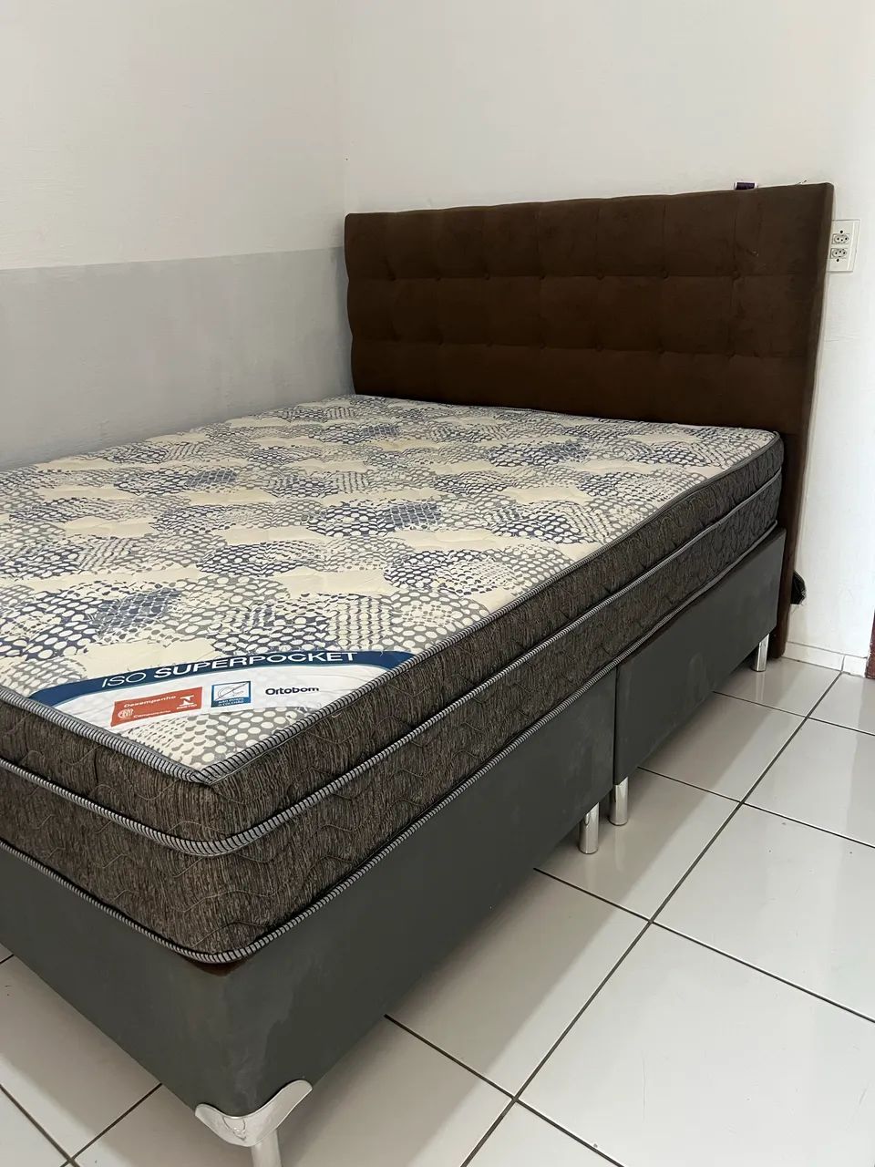 Cama seminova queen Ortobom  - Foto 2