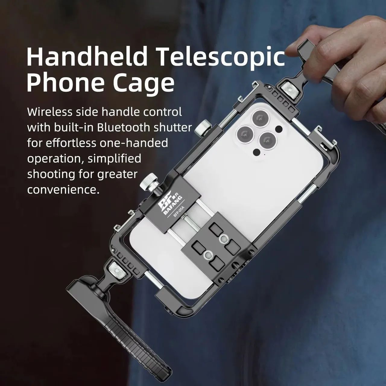 Cage Gaiola Rig De Celular Universal Aluminio Capa Filmagem - Foto 5