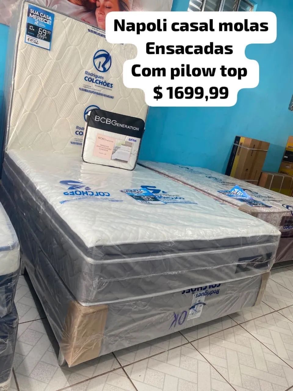 Cama casal Molas $1699,99