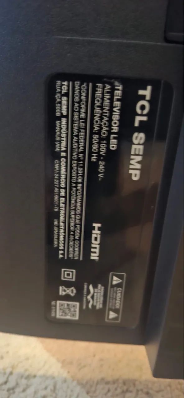 TV TCL 55 polegadas (Nova na caixa) - Foto 3