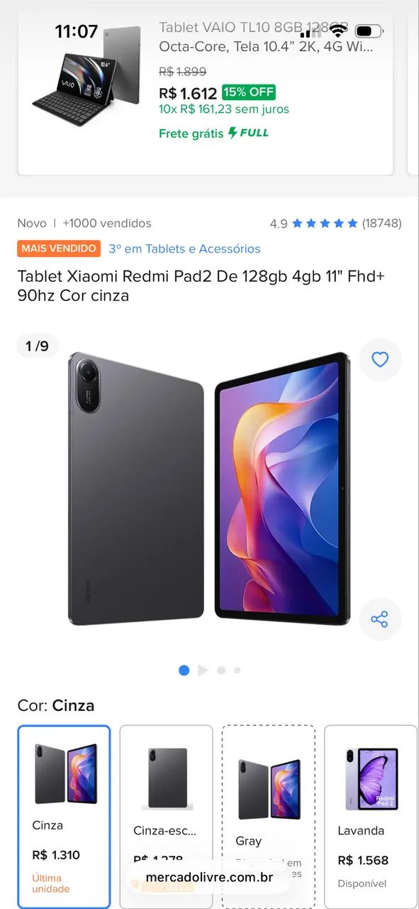 Tablet Redmi Pad 2 - Foto 4