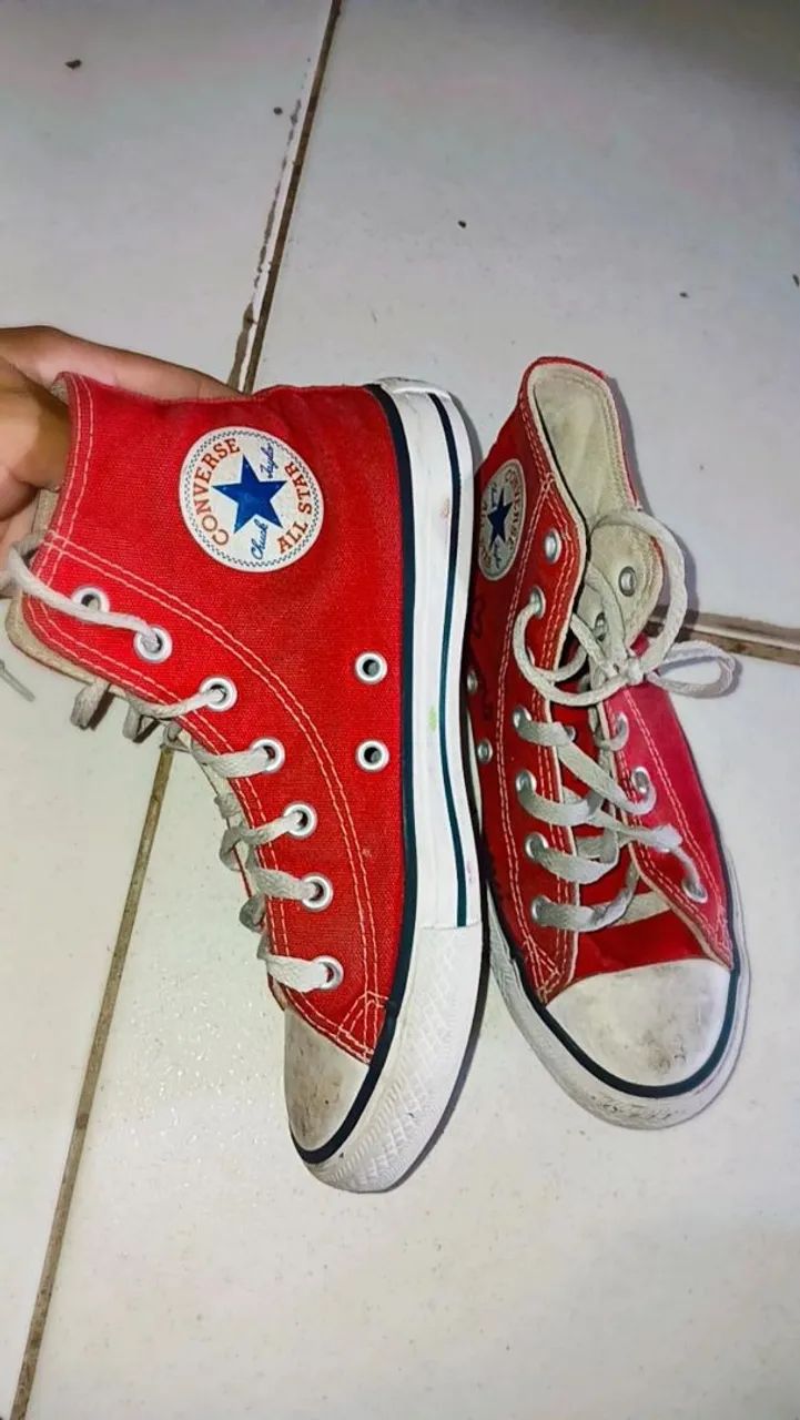 3 Tênis all star por 100 semi novos original  - Foto 3