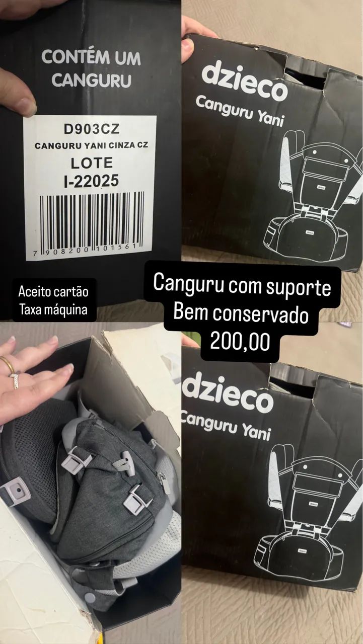 Canguru yani com suporte - Foto 4