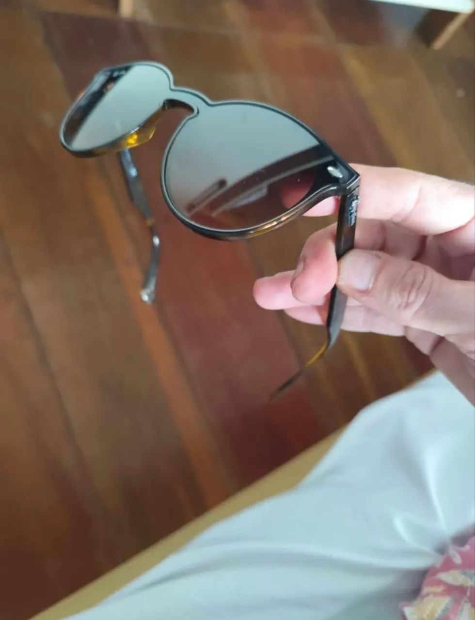 Óculos Original Rayban RB 4380-N Feminino Marrom Onça
