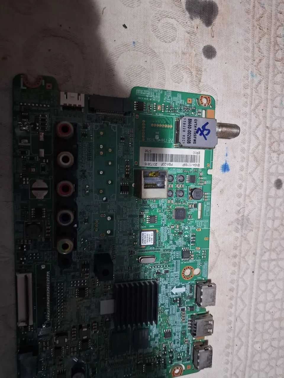 Placa principal samsung un40j5200ag  - Foto 4