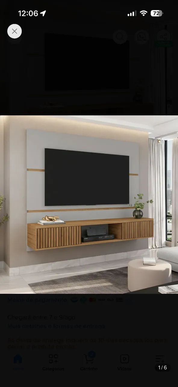 Painel de TV