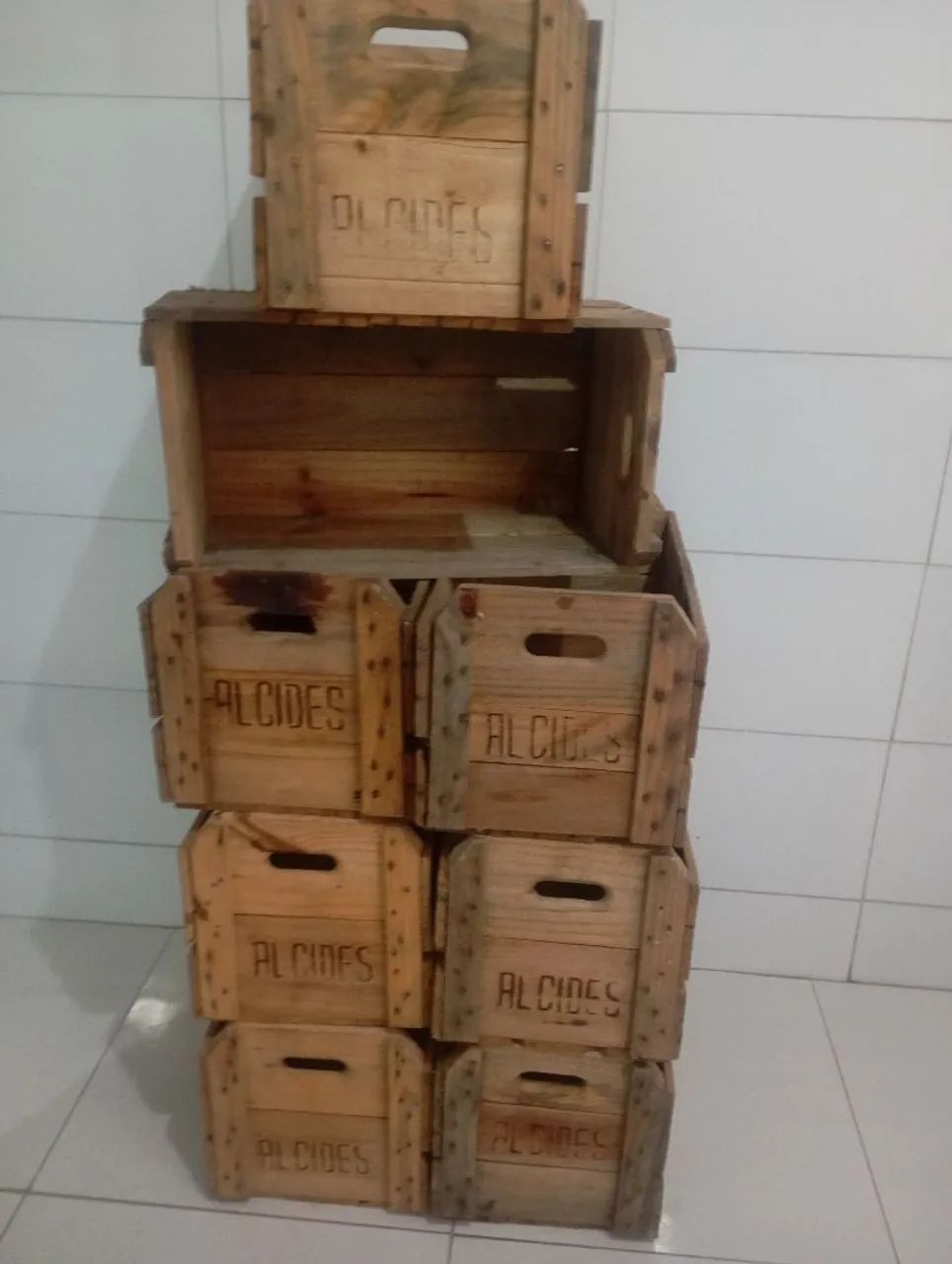 Caixa de madeira multiuso  - Foto 3