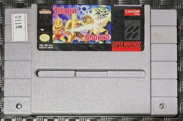 Magic Sword Original SNES Super Nintendo