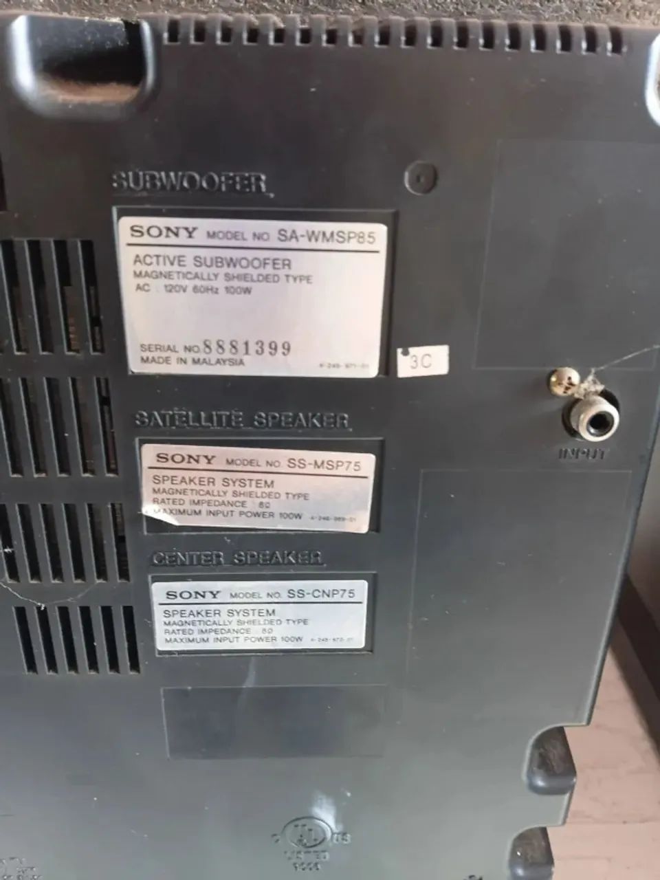Subwoofer sony ativo 100W 127v - Foto 2