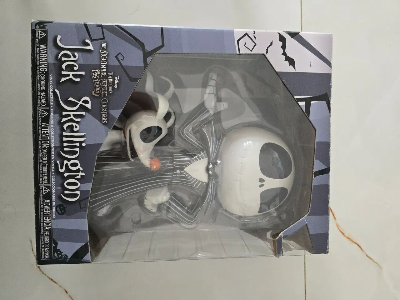 Jack skellington 25 anos grande super deluxe