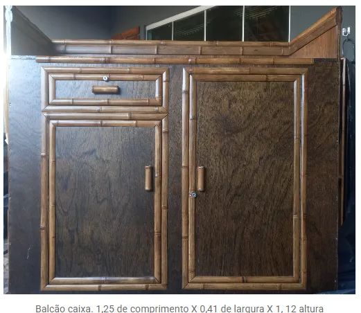 MOVEIS PARA LOJA - ESTILO BAMBU RUSTICO - Foto 5