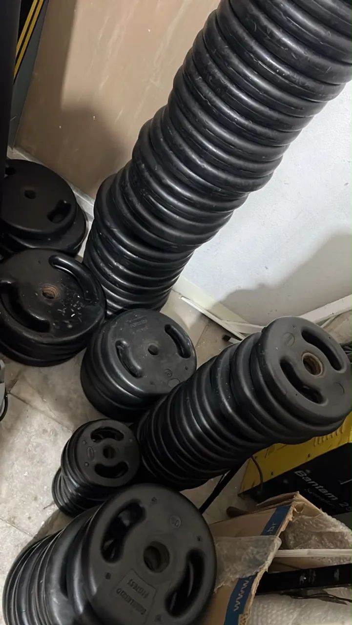 Anilhas e suporte e barras  - Foto 3