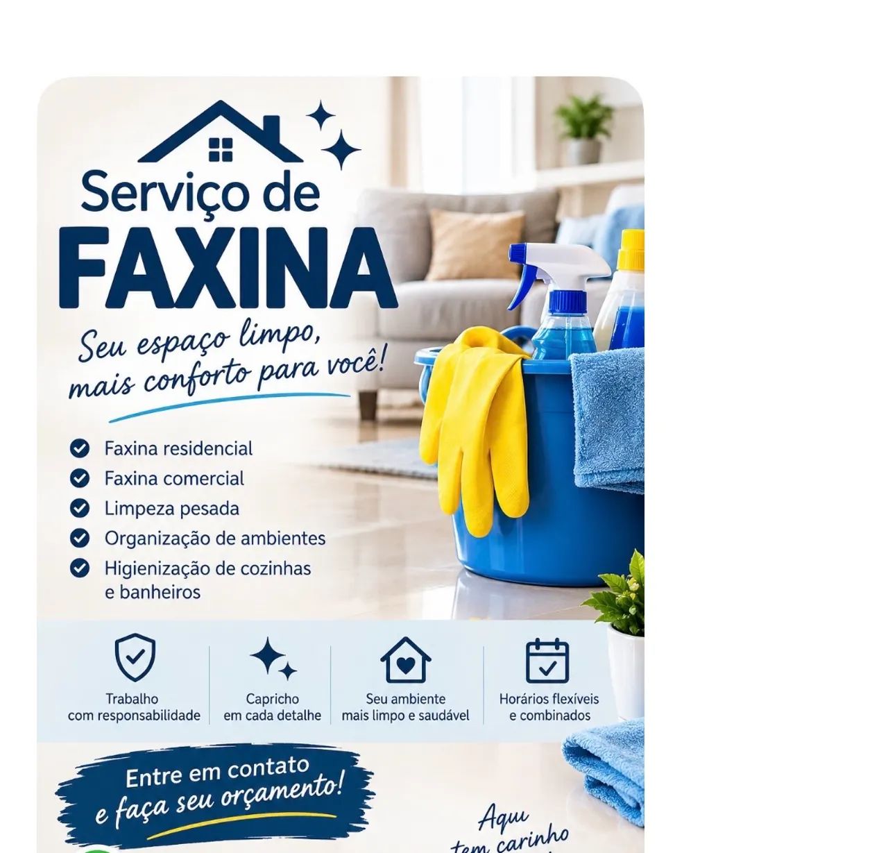 Serviço de faxina