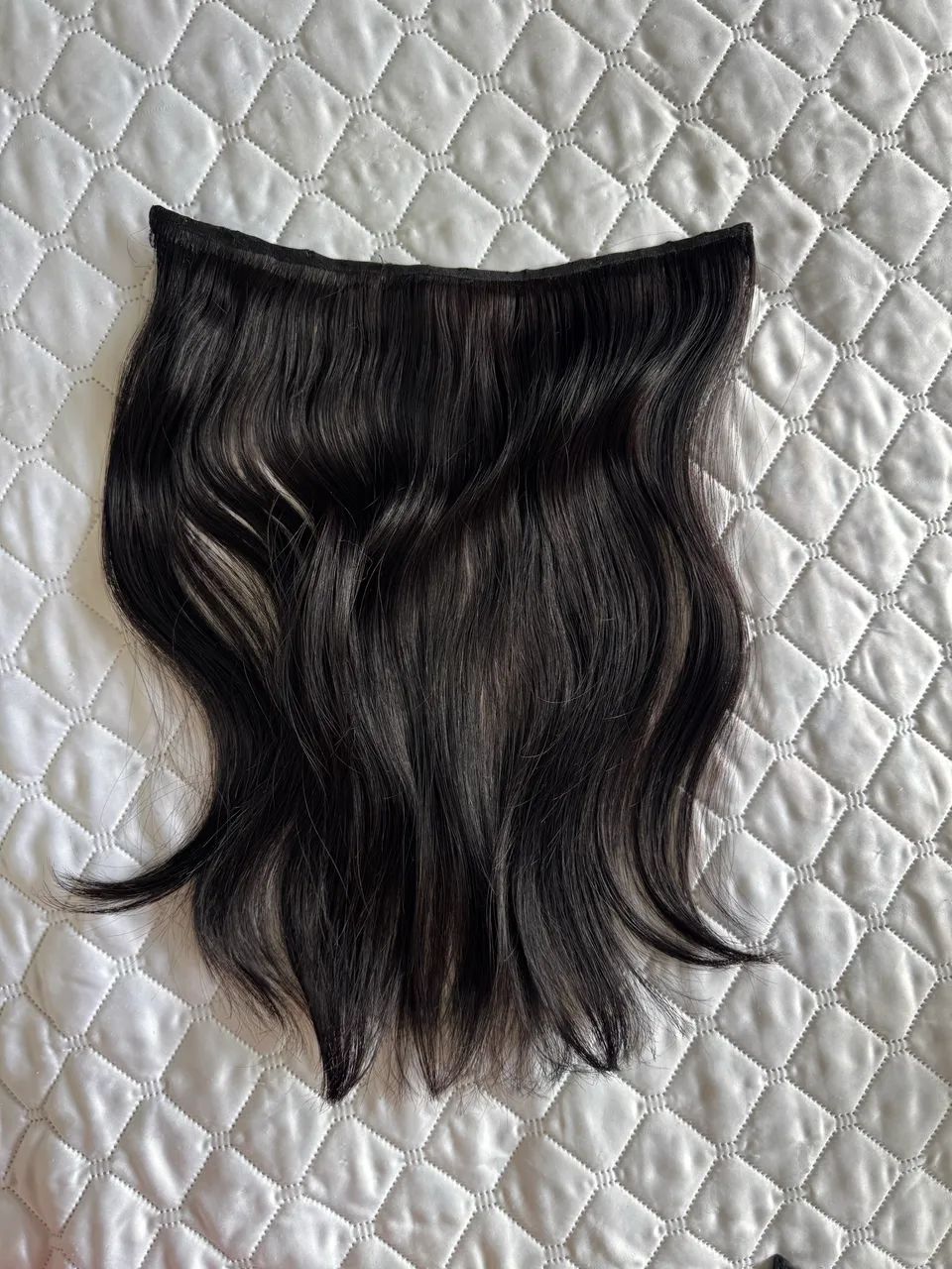 cabelo 2 - 100% humano 40cm / 90g  - Foto 4