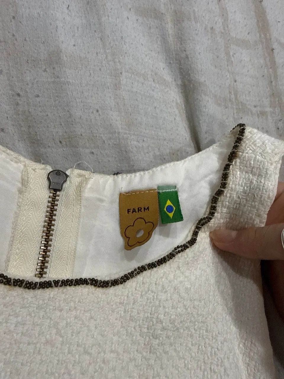 Cropped branco FARM - Foto 2