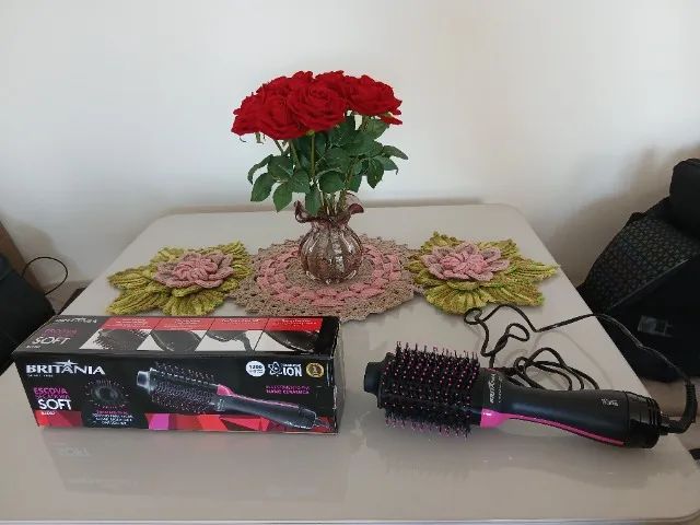 Escova secadora de cabelo