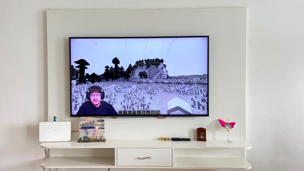 Painel madeira branco  - Foto 4