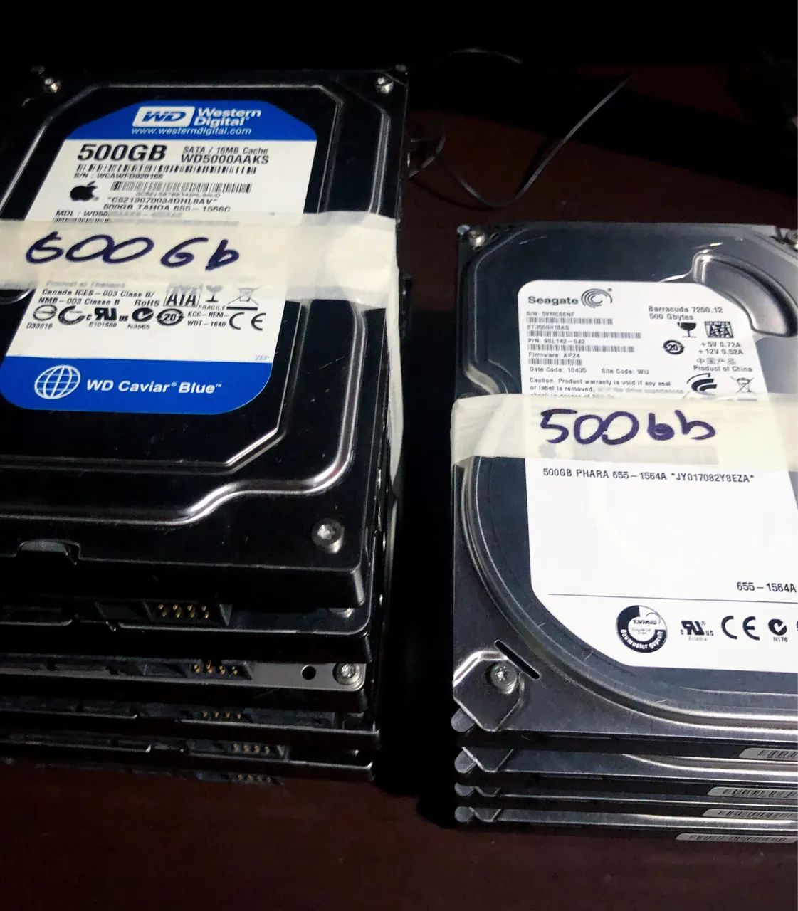 20 HDs de 500gb - Armazenamento - Vila Diva, Carapicuíba