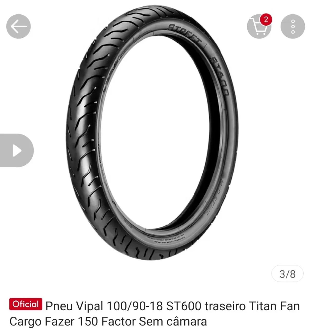 PNEU VIPAL 100 \ 90 \ 18 M\C 56P