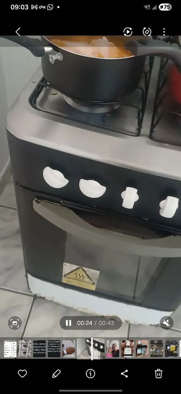 Fogão automático usado