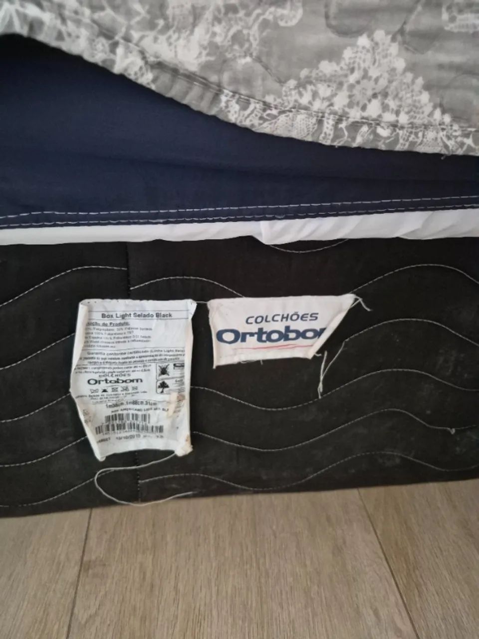 Cama box casal