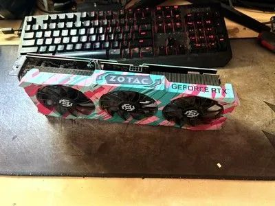 Placa de vídeo RTX 3070 8gb OC  - Foto 3