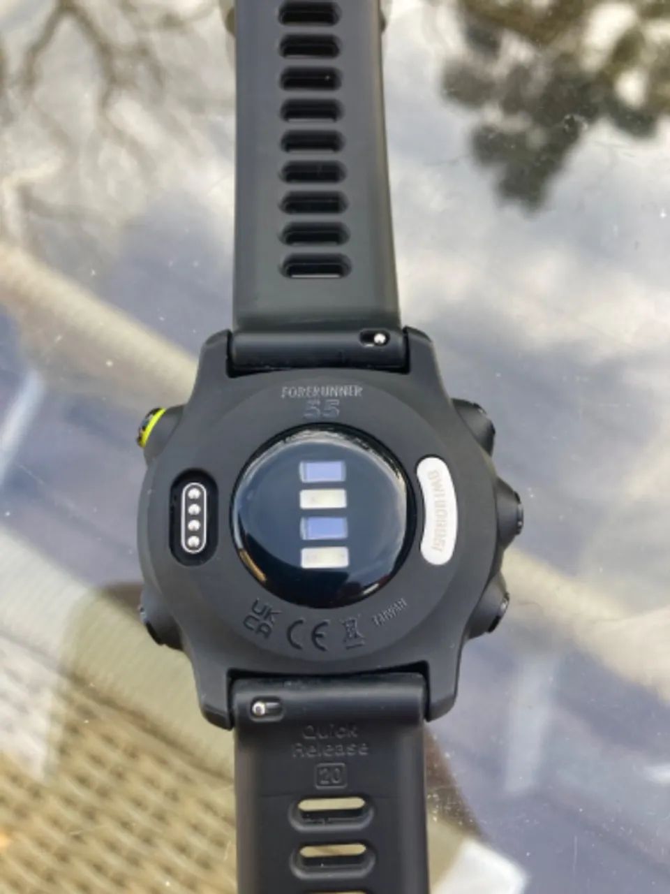 Relógio Garmin forerunner 55 preto  - Foto 4