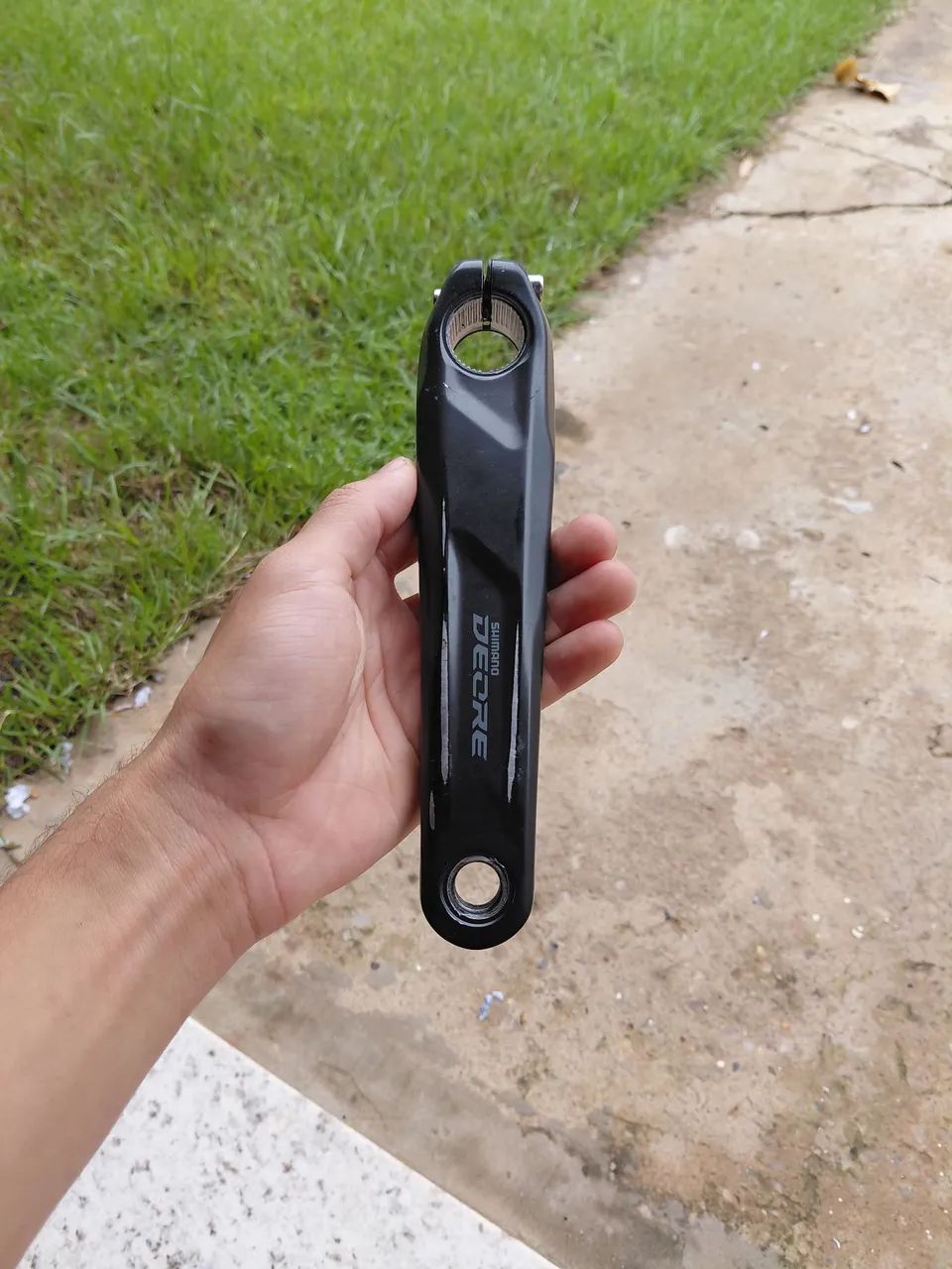 Pe de vela shimano deore Fcm6100  - Foto 3