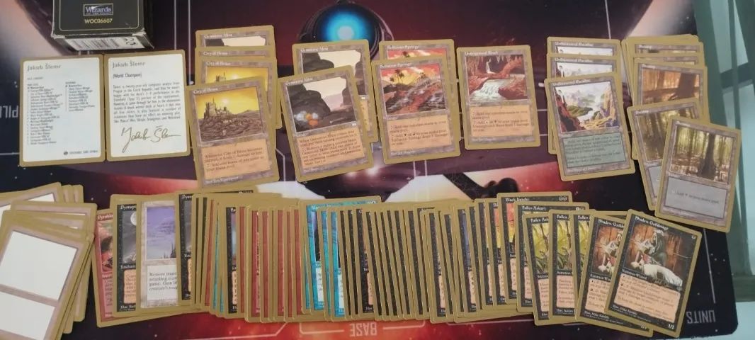 1997 - World Championship Deck - JAKUB SLEMR Magic The Gathering - Foto 4