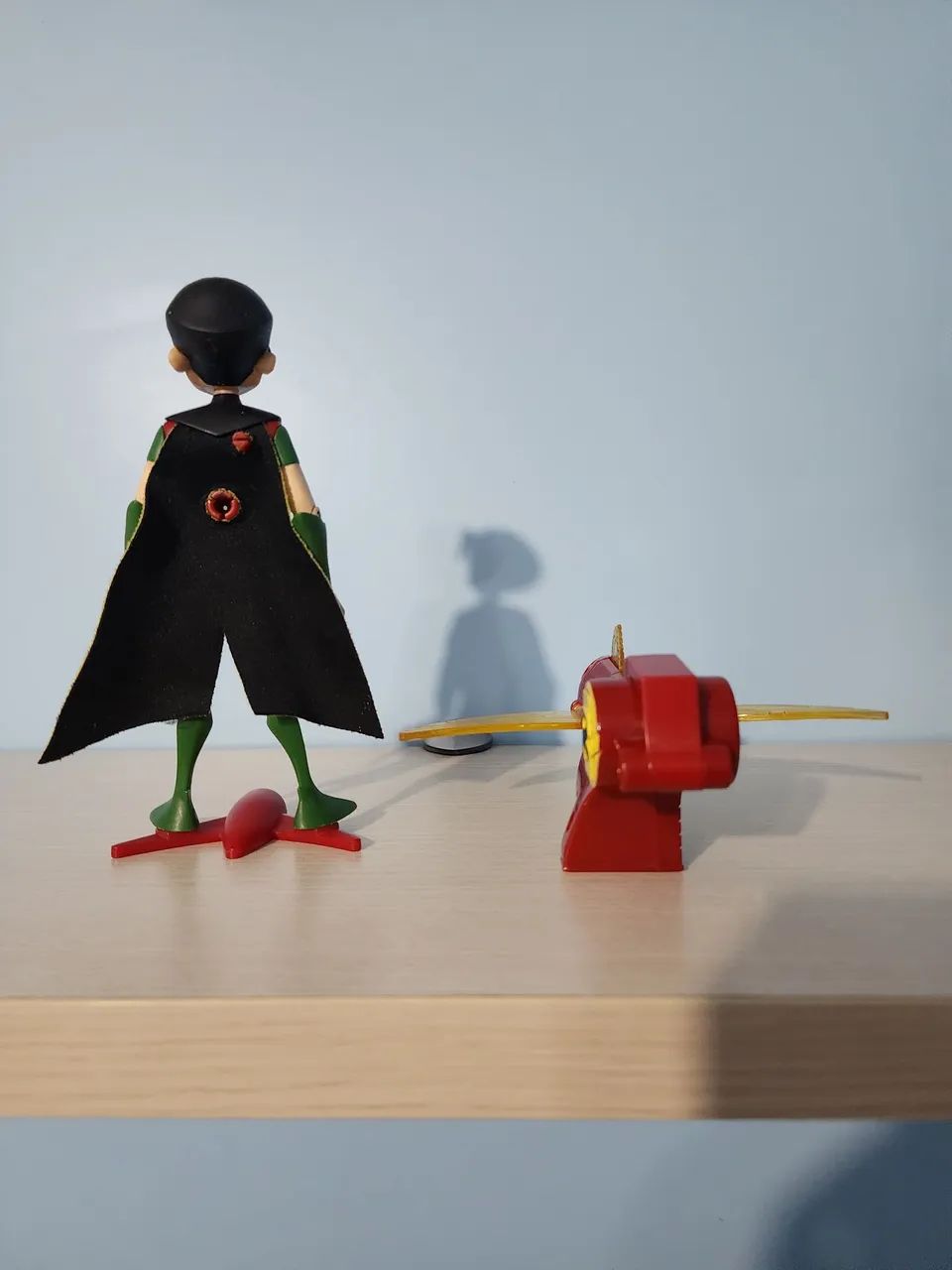 action figure the batman robin shadow tek dual defender - Foto 4