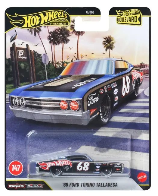 Hot Wheels Boulevard Ford Torino Talladega 68