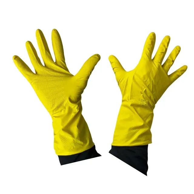 LUVA MULTIUSO LATEX AMARELA TAM M PAR MEDIX CA 46.977