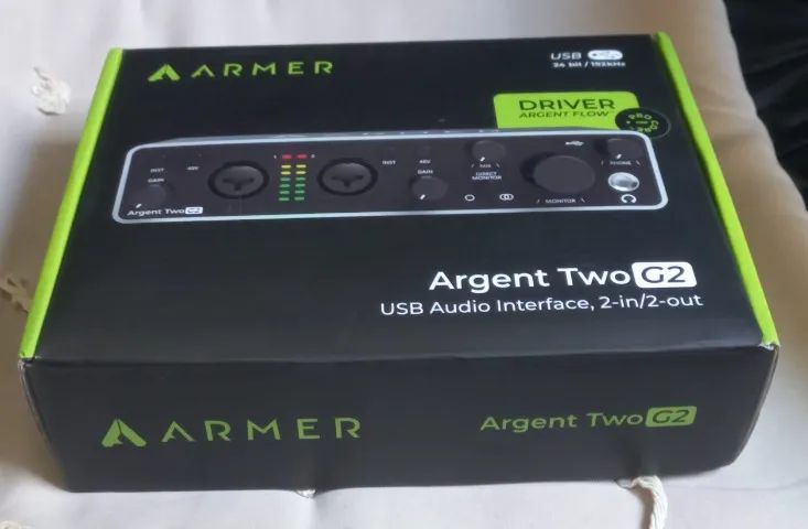 Interface de audio ARMER Argent Two G2. Excelente estado