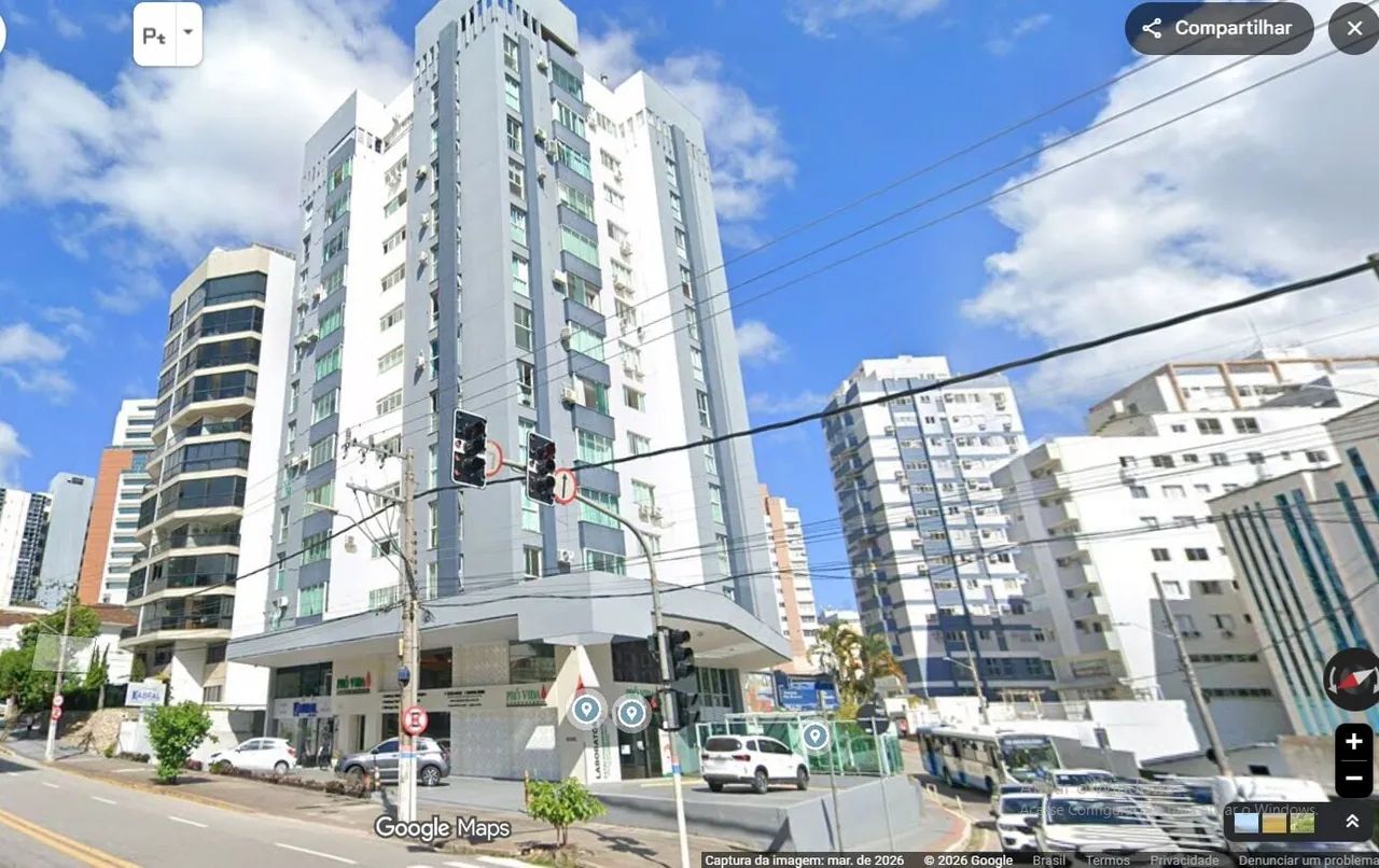 Apartamento na Rio Branco com Ten Silveira ,Centro, Florianópolis/SC