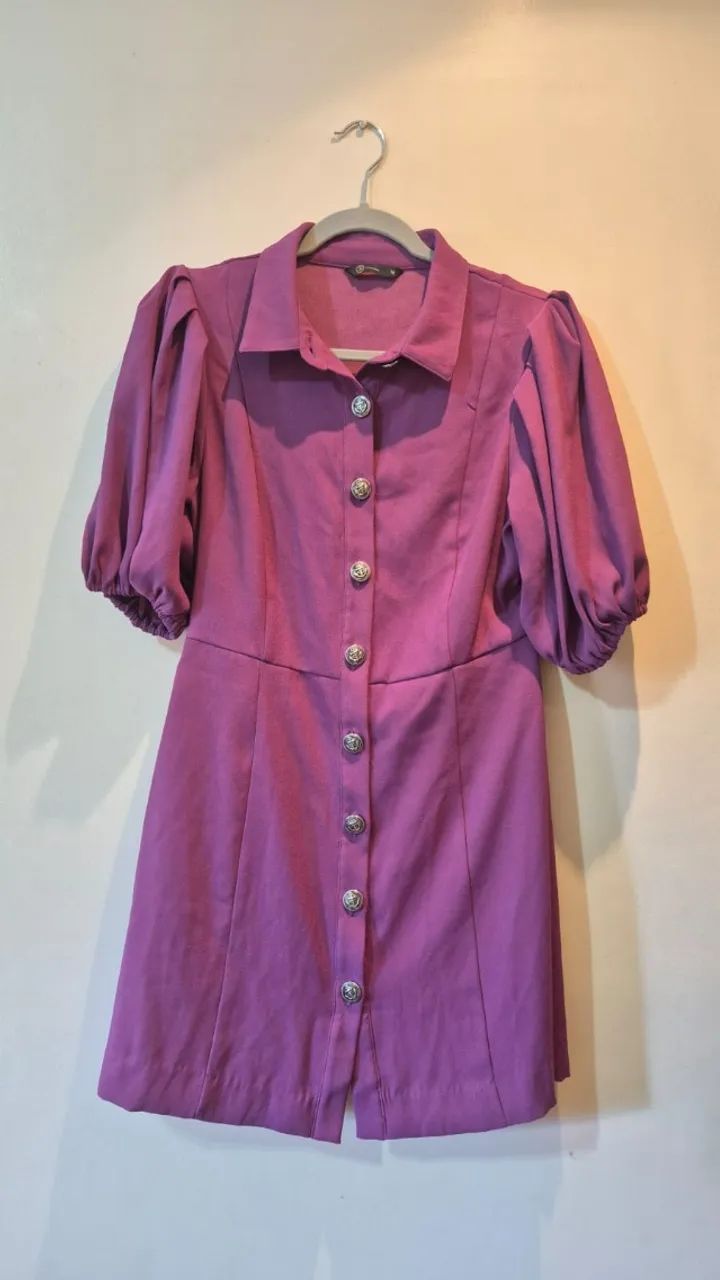 Vestido roxo tam M da Renner / A-collection