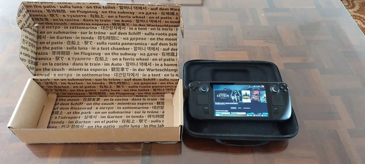 STEAM DECK LCD 64GB + 512GB SD + DOCK - Consoles de Vídeo Game