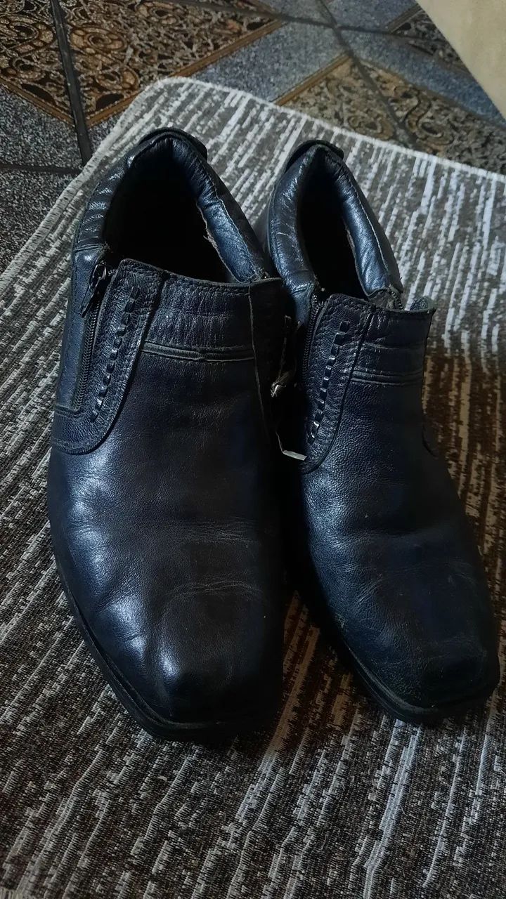 Bota masculina couro - Foto 2