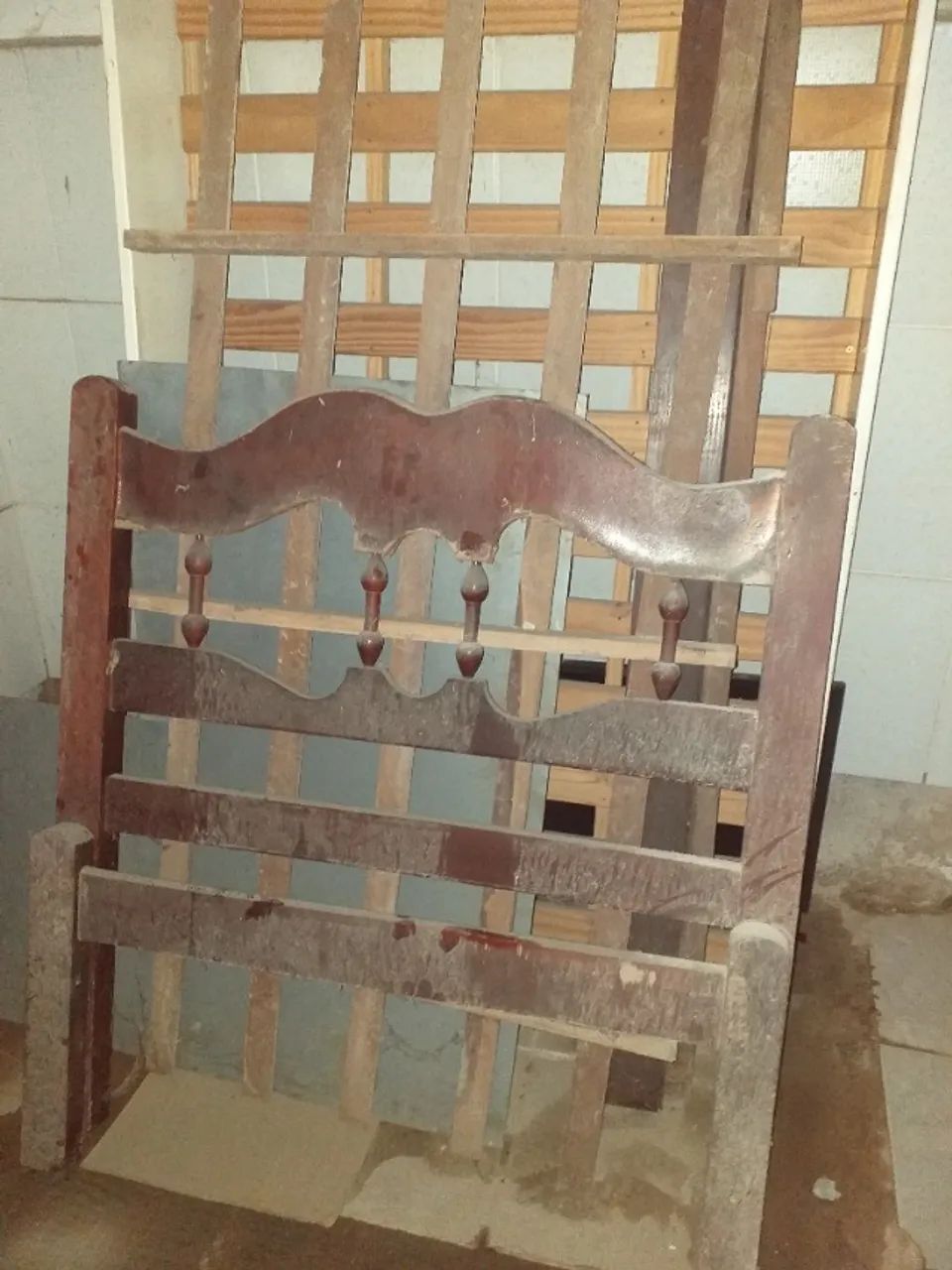 Cama Solteiro Madeira 