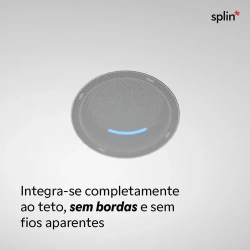 Suporte Teto Embutir Echo Dot 5 E Pop- No-frame, Linha Pro Branco - No Frame - Foto 2
