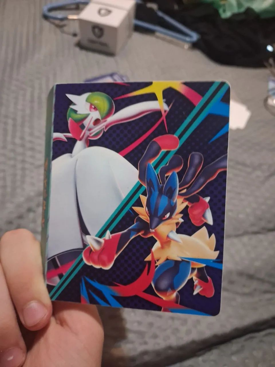 Mini fichario de pokemon. 