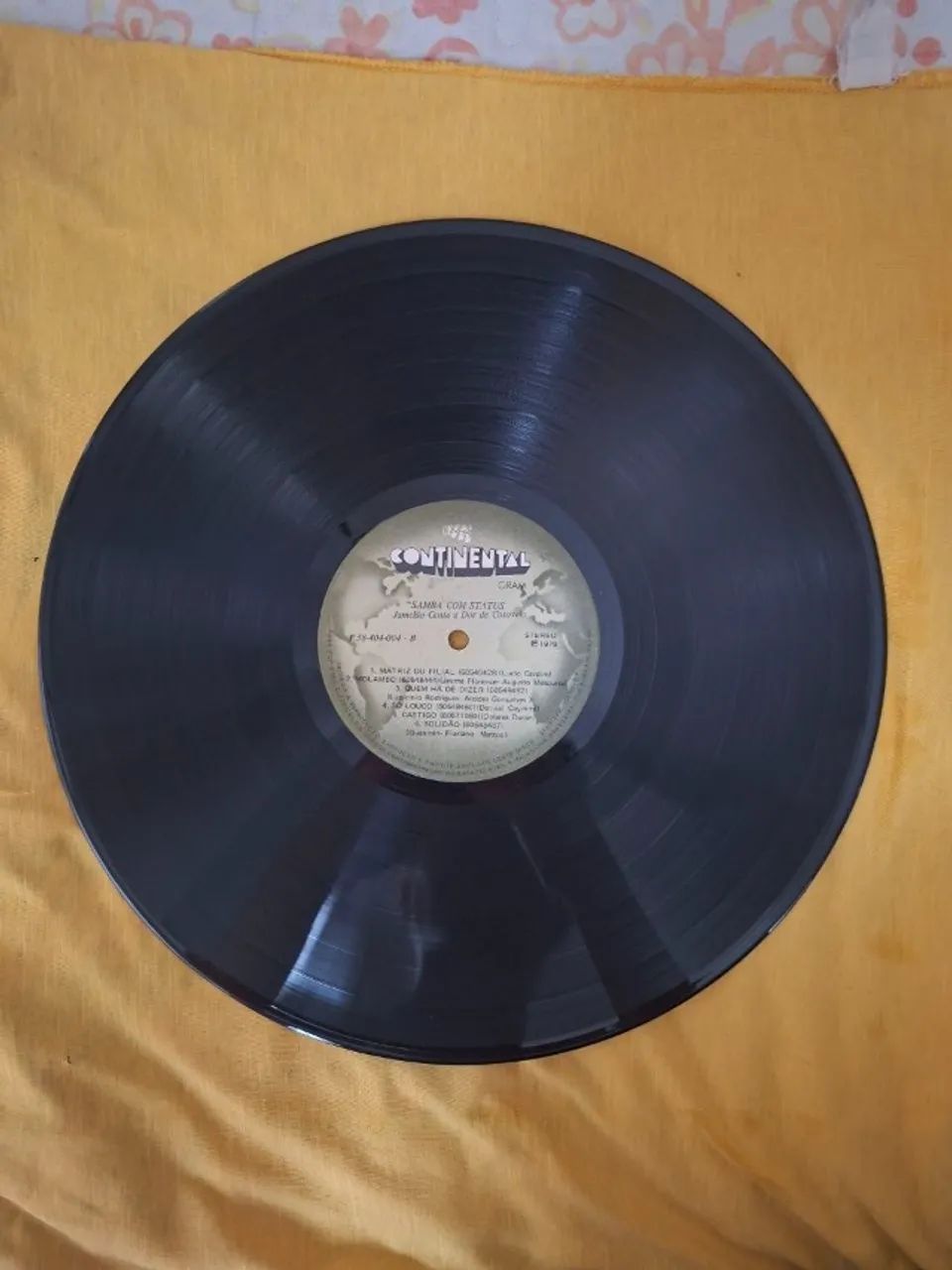 LP Jamelão - Samba com Status (1978) - Disco de Vinil - Foto 4