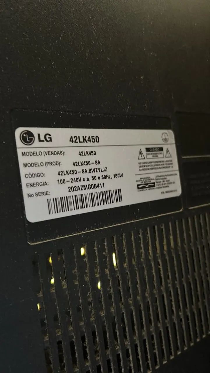 TV LG 42? Full HD - Funcionando perfeitamente - Foto 5