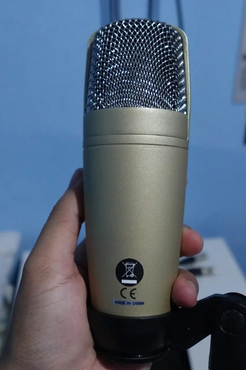 Microfone Behringer C-1 + Cabo XLR | Excelente Estado - Foto 3