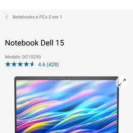Notebook Dell 15 Modelo: DC15250 - Foto 3