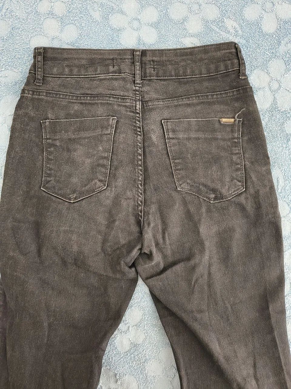 Calça Jeans com Lycra Lavagem Preta - Foto 3