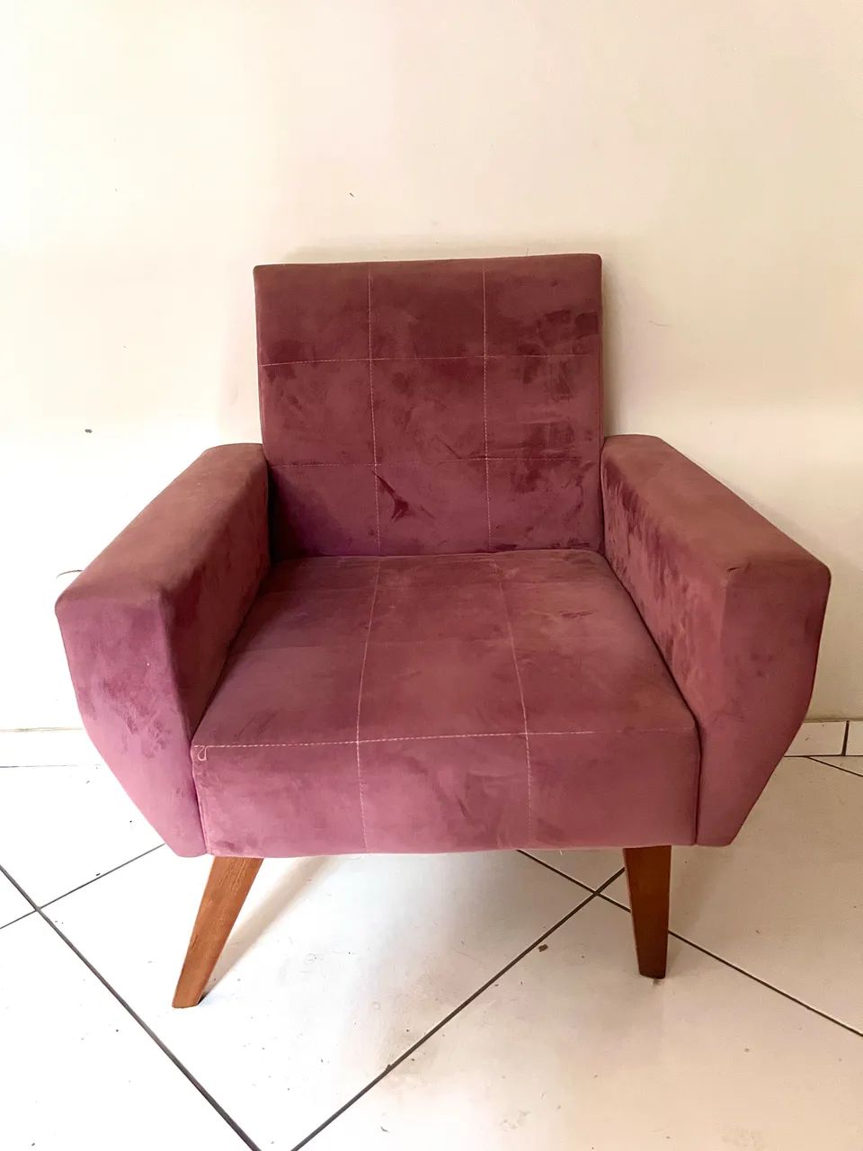 Poltrona veludo